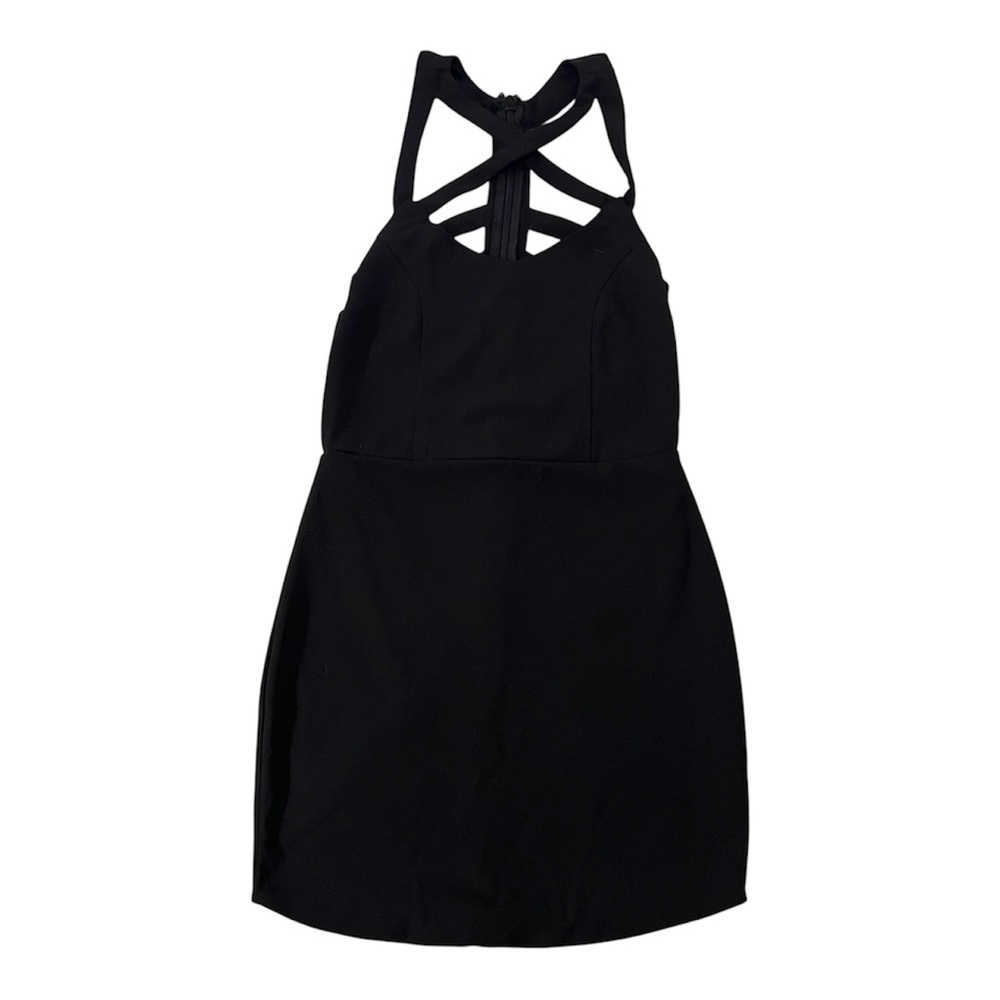 Poetry Black Backless Dress